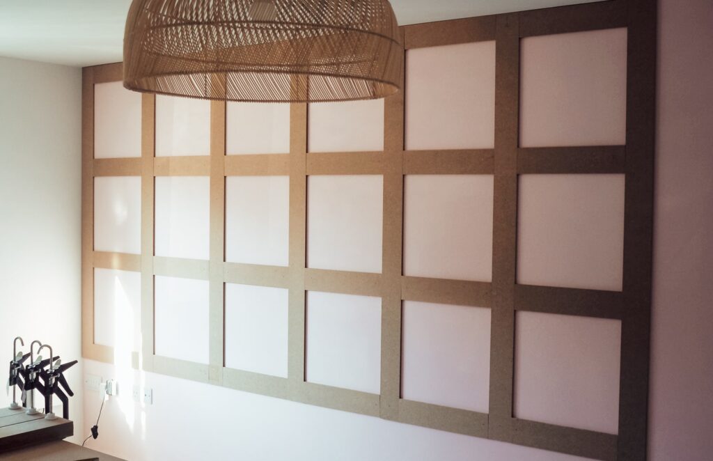 Easy DIY Wood Panelling Less than £50 What Hannah Did Next