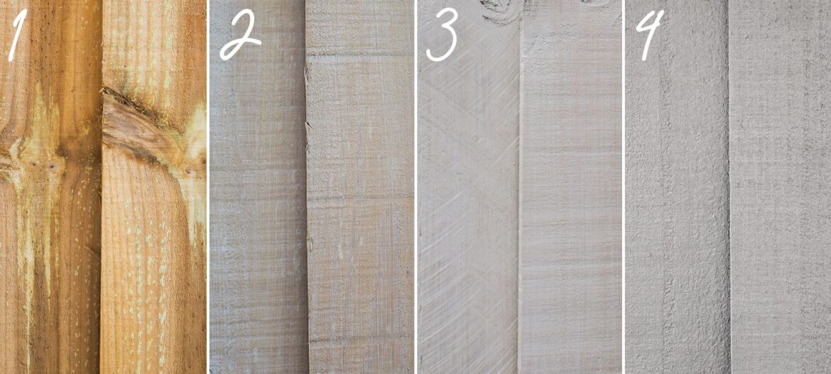 Painting your garden fence New build edition What Hannah Did Next